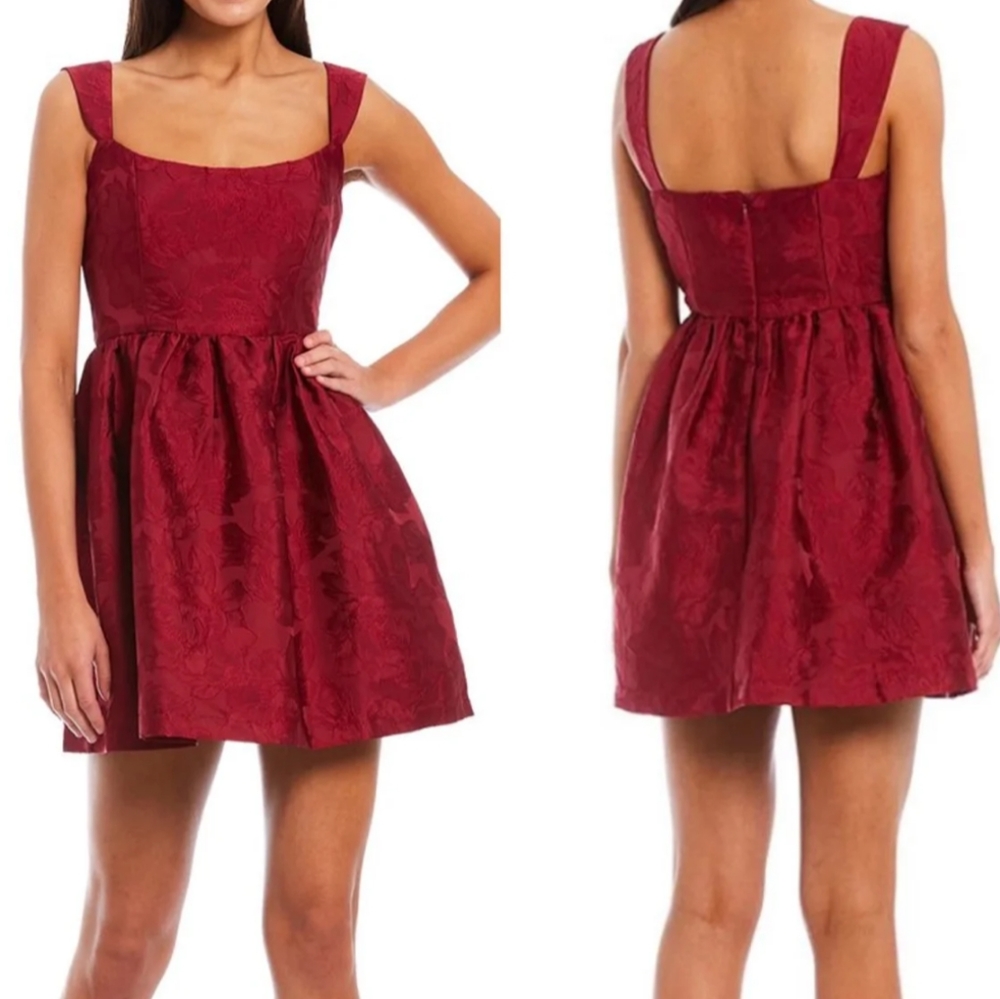 Sachin & Babi Gail Floral Fit and Flare Mini Dress